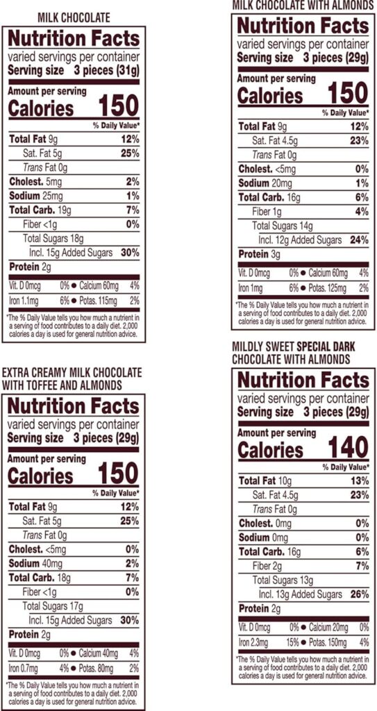 HERSHEY’S NUGGETS Assorted Chocolate Candy Variety Pack, 26 oz